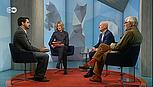 Polit-Talkshow "Quadriga - Iran Nuclear Deal: Forever Delayed?" Deutsche Welle Gesprächsrunde Shayan Arkian Günter Knabe Friedrich Thelen